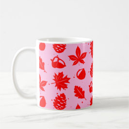 Farbiges Muster der grafischen Natur Kaffeetasse