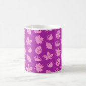 Farbiges Muster der grafischen Natur Kaffeetasse (Mittel)