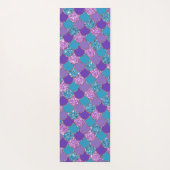 Farbiges Muster der Meerjungfrauen Yogamatte (Rückseite)