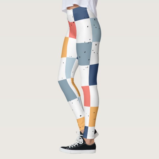farbiges Muster der Tafel Leggings (Links)