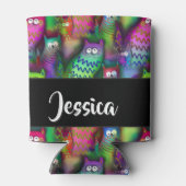 Farbiges Muster Dosenkühler (Rückseite)