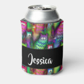 Farbiges Muster Dosenkühler (Kanne Rückseite)