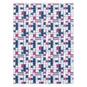 Farbiges Muster, elegant Tischdecke (Vorderseite)