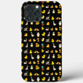 Farbiges Muster Enten niedliches Kleintier Case-Mate iPhone Hülle (Rückseite)