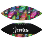 Farbiges Muster Football (Paneele)