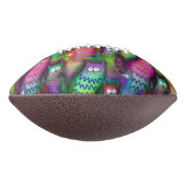 Farbiges Muster Football (Gedreht 90)