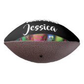 Farbiges Muster Football (Gedreht 270)