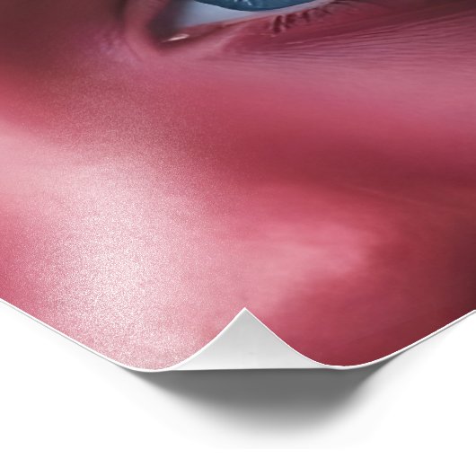 Farbiges Muster Fotodruck (Ecke)