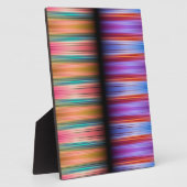 Farbiges Muster Fotoplatte (Seite)