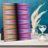 Farbiges Muster Fotoplatte (Seite)