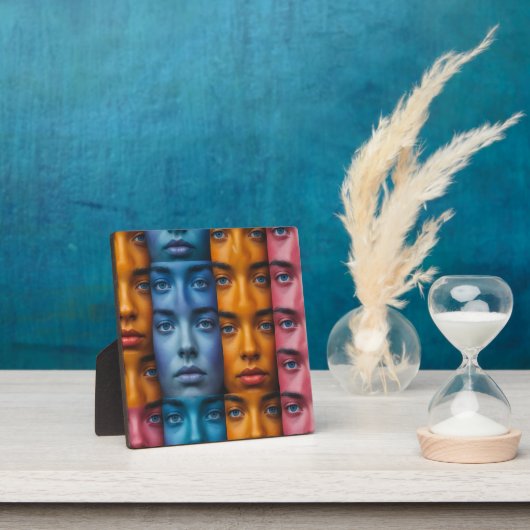 Farbiges Muster Fotoplatte (InSitu)