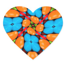 Farbiges Muster für Blumenvarianten