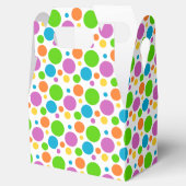 Farbiges Muster für leuchtende Punkte Geschenkschachtel (Geöffnet)