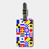 Farbiges Muster für Signale Gepäckanhänger (Vorderseite vertikal)