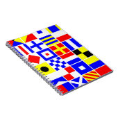 Farbiges Muster für Signale Notizblock (Rechte Seite)