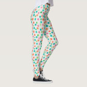 Farbiges Muster für Wasserfarben Leggings (Rechts)