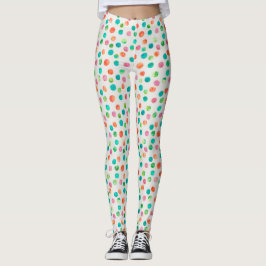 Farbiges Muster für Wasserfarben Leggings