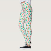 Farbiges Muster für Wasserfarben Leggings (Links)