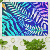 Farbiges Muster Geschirrtuch (Gefaltet)