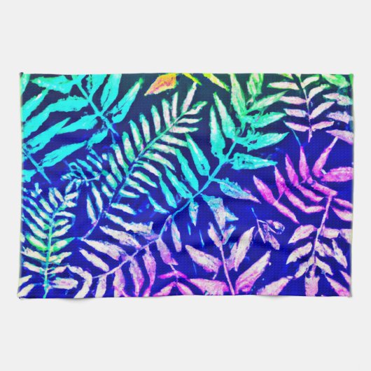 Farbiges Muster Geschirrtuch (Horizontal)