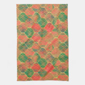 Farbiges Muster Geschirrtuch (Vertikal)