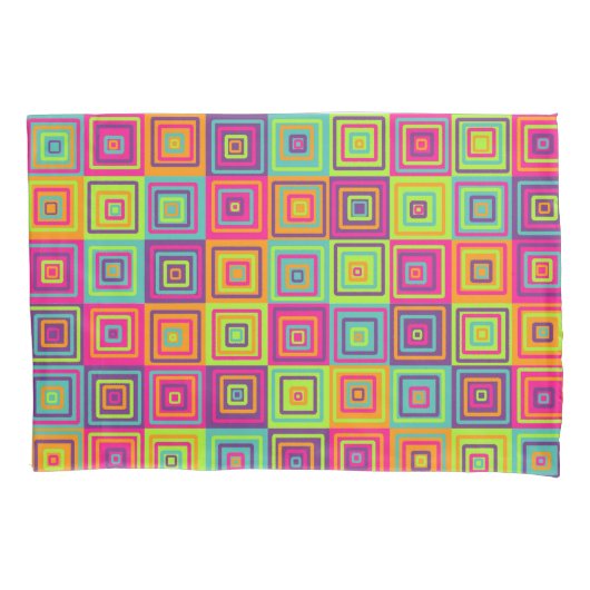 farbiges Muster Kissenbezug (Vorderseite)