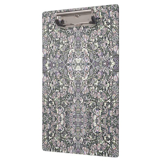 Farbiges Muster Klemmbrett (Links)