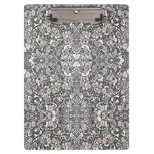 Farbiges Muster Klemmbrett (Vorderseite)