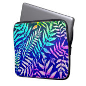Farbiges Muster Laptopschutzhülle (Vorderseite Links)