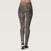 Farbiges Muster Leggings (Rückseite)