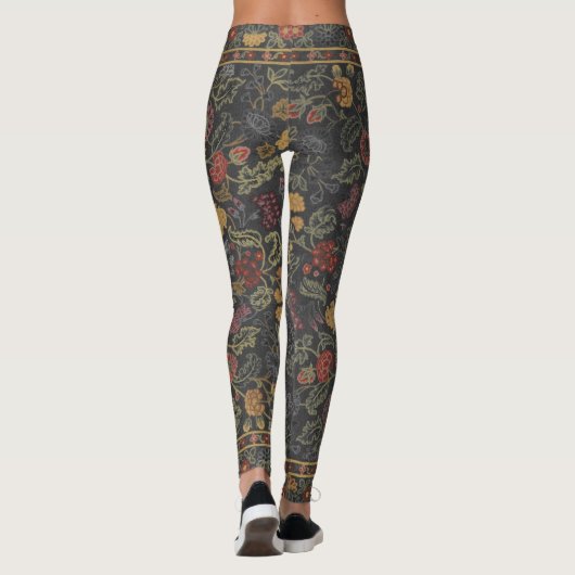 Farbiges Muster Leggings (Rückseite)