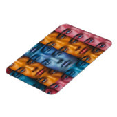 Farbiges Muster Magnet (Linke Seite)