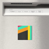 Farbiges Muster Magnet (In Situ (Geschirrspüler))