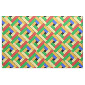 Farbiges Muster mit diagonaler Geometrie Stoff (Fat Quarter (45,7 x 55,9 cm))