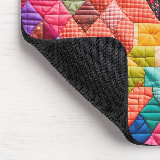 Farbiges Muster Mousepad (Ecke)