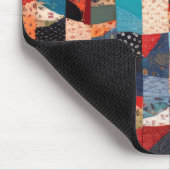 Farbiges Muster Mousepad (Ecke)