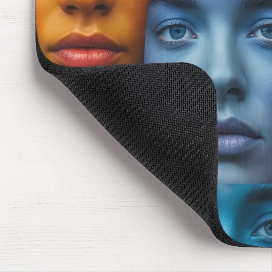 Farbiges Muster Mousepad (Ecke)