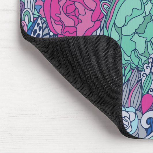 Farbiges Muster Mousepad (Ecke)