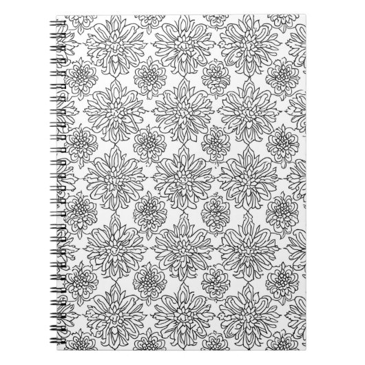 Farbiges Muster Notizblock (Vorderseite)