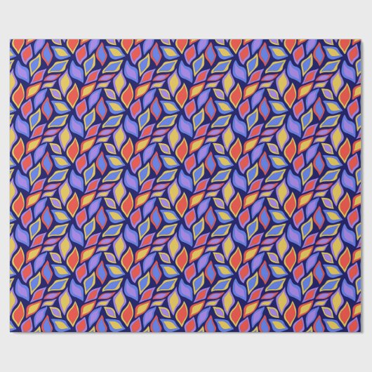 Farbiges Muster-Papier für das Baumuster Geschenkpapier (Flach)