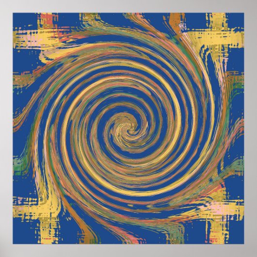 Farbiges Muster Poster (Vorne)