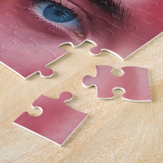 Farbiges Muster Puzzle (Seite)