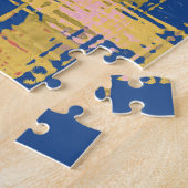 Farbiges Muster Puzzle (Seite)