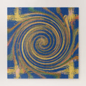 Farbiges Muster Puzzle (Horizontal)