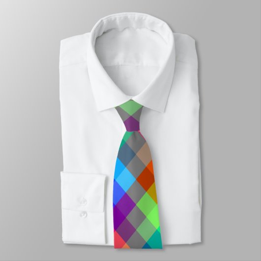 Farbiges Muster. Regenbogenfarben. Krawatte (Gebunden)