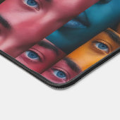 Farbiges Muster Schreibtischunterlage (Ecke)