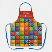 Farbiges Muster Schürze (Vorderseite)
