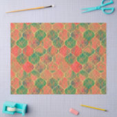 Farbiges Muster Seidenpapier (Basteln)