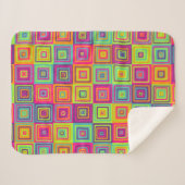 farbiges Muster Sherpadecke (Vorderseite (Horizontal))