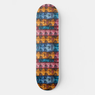 Farbiges Muster Skateboard